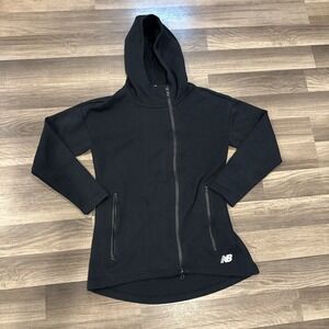 New Balance‎ Women's Hoodie Black Size Small Full Zip Running Jogging Jacket